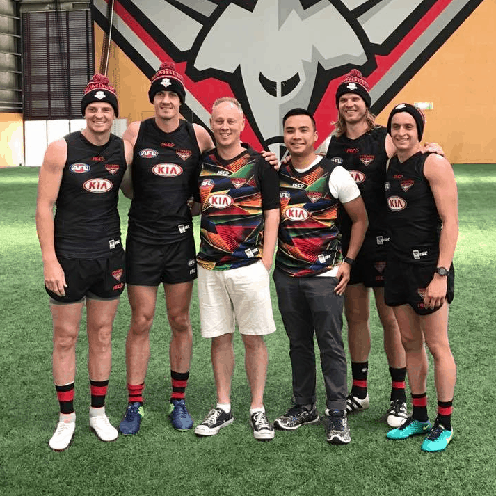 Purple Bombers and Essendon Football Club