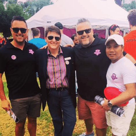 Purple Bombers and Rowena Allen, Gender and Sexuality Commissioner